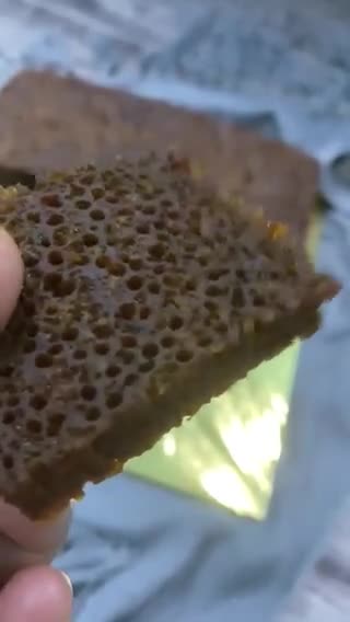 Gambar langkah 10 resipi Kek Gula Hangus / Sarang Semut.