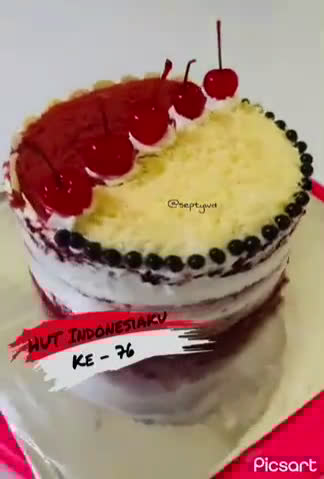Foto langkah ke 8 dari resep 0071. Red velvet kemerdekaan ke -76 🇮🇩❤️.