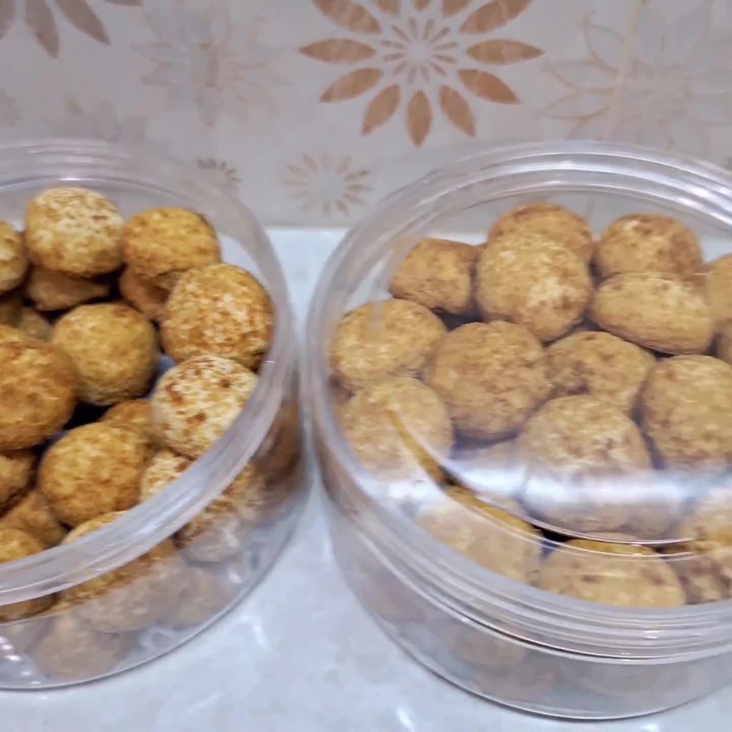 Foto langkah ke 4 dari resep Sago Palm Cheese Ball (Gluten Free).