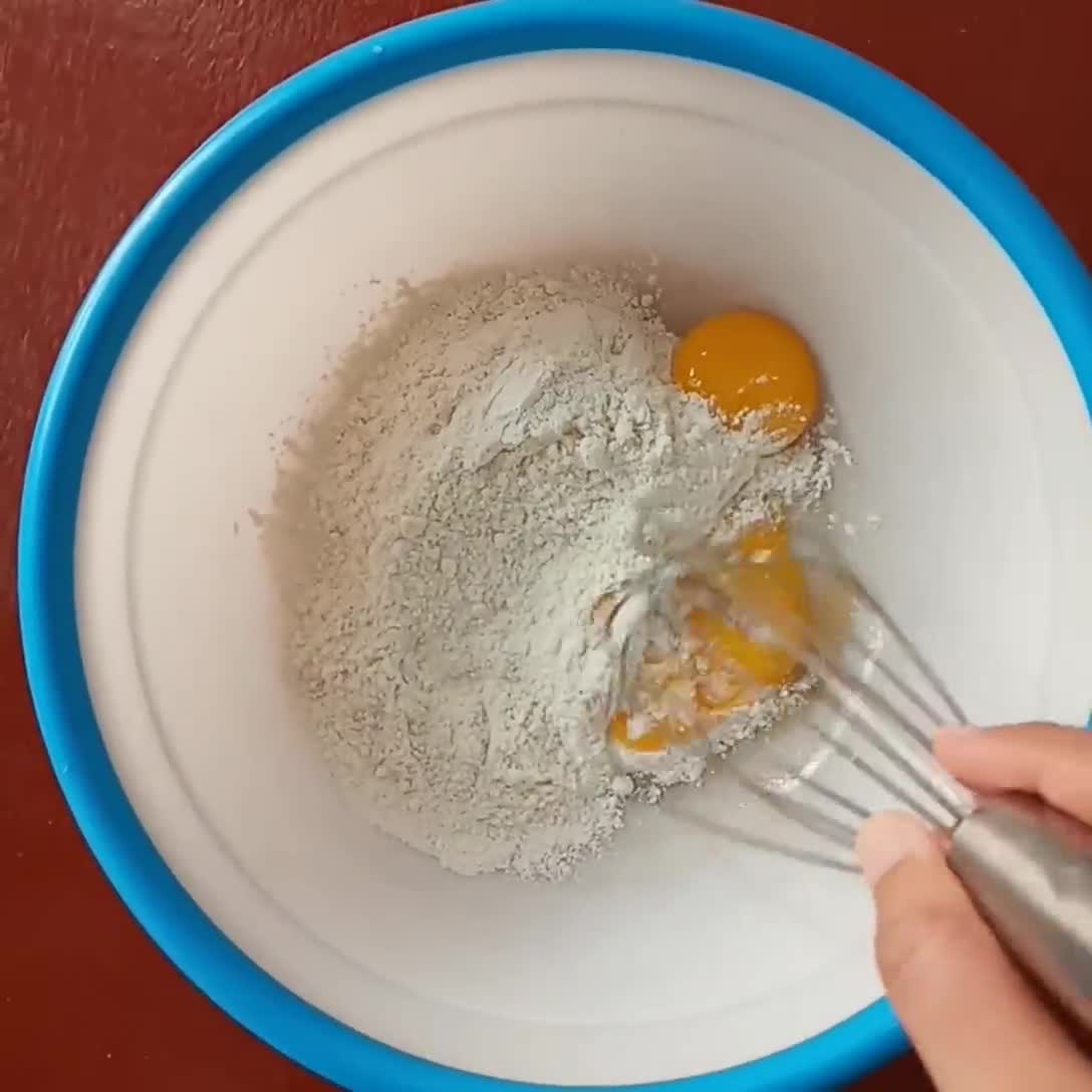 Foto langkah ke 2 dari resep Pancake Pisang Keju.