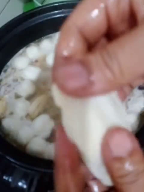 Gambar langkah 4 resipi Sup Tepung Tarik.