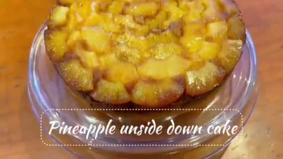 A picture of step 13 of Pineapple upside down cake.