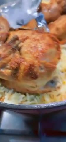 صورة لخطوة 9 من وصفة ارز بخاري بطريقه سهله
