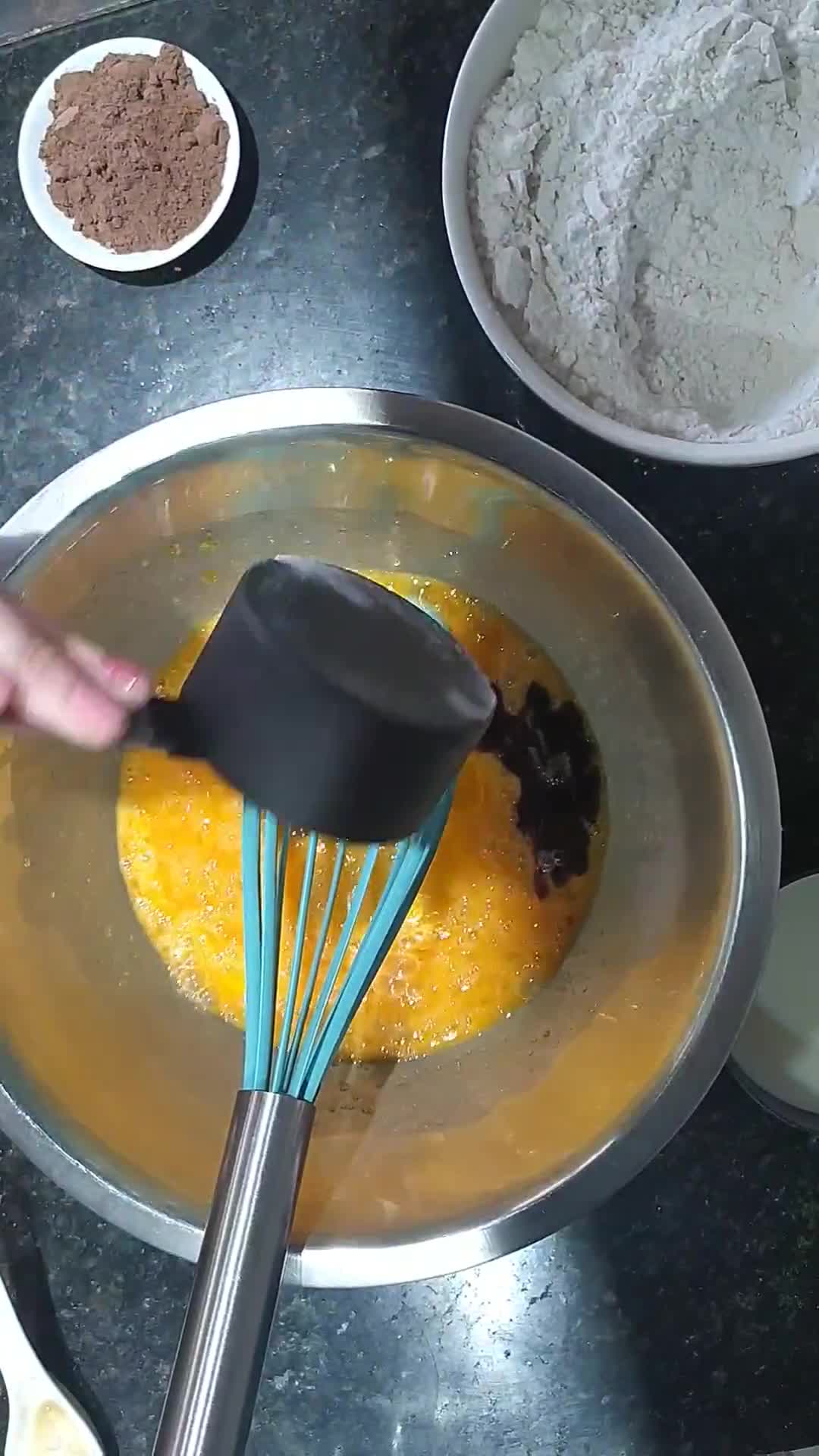 Foto del paso 1 de la receta: Torta cebra en sartén 24 cm de Essen