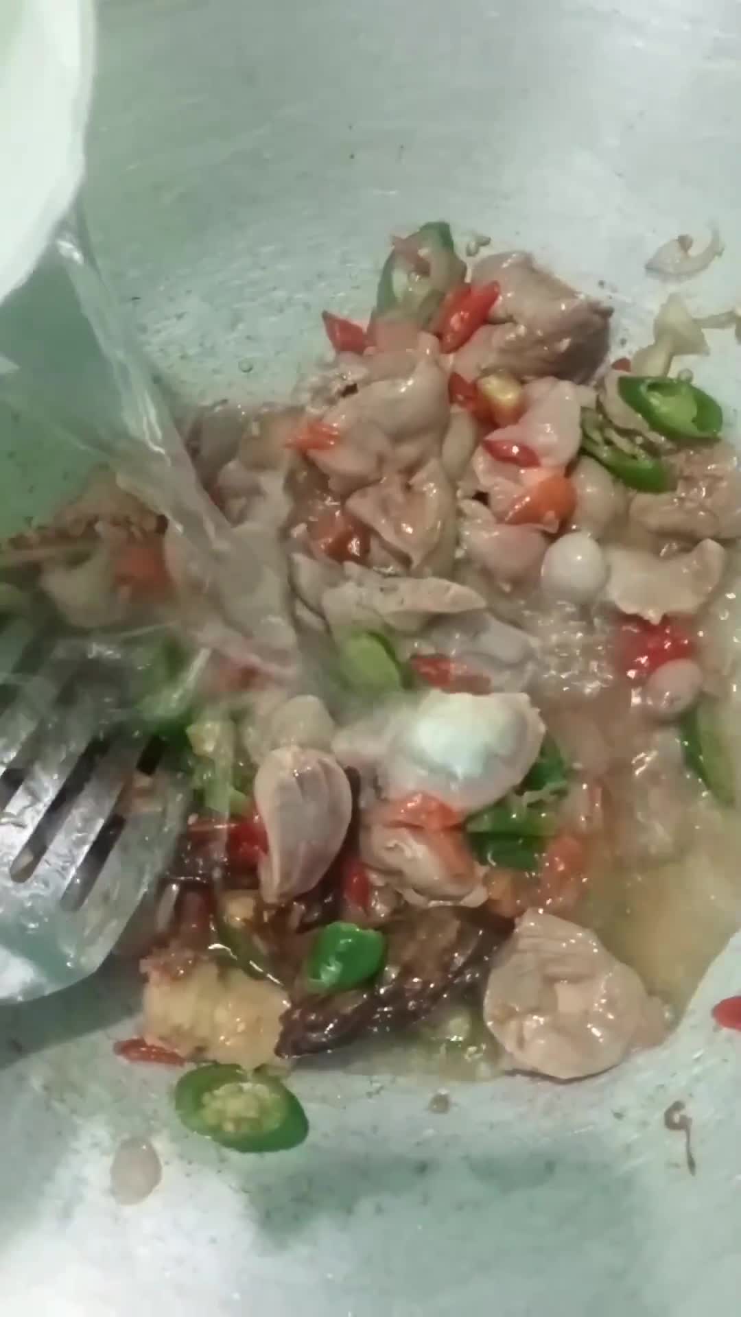 Foto langkah ke 3 dari resep Tumis Jagung Muda Rempela Hati.