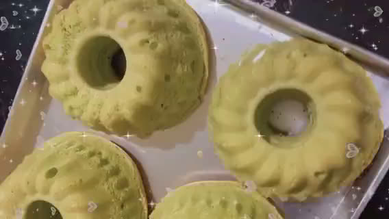 Foto langkah ke 9 dari resep CHIFFON PANDAN less sugar.