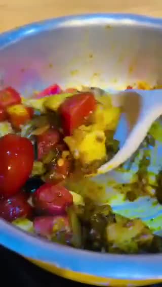 عکس مرحله 4 از دستور اشکنه بادمجان