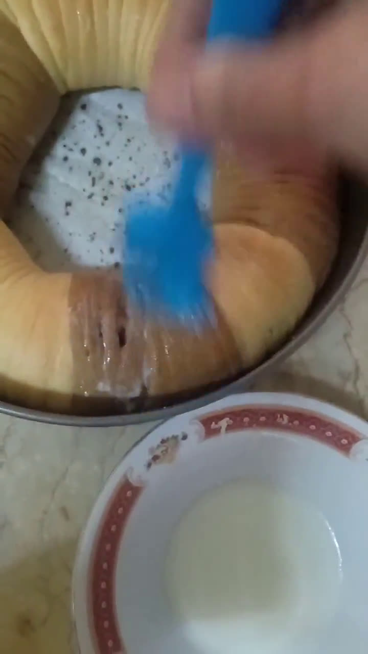 Foto langkah ke 11 dari resep Wool roll bread.