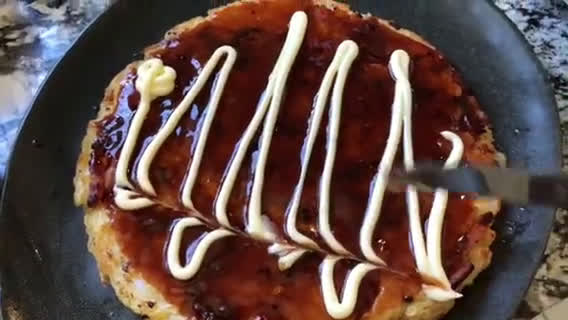 Foto del paso 10 de la receta: Okonomiyaki fácil