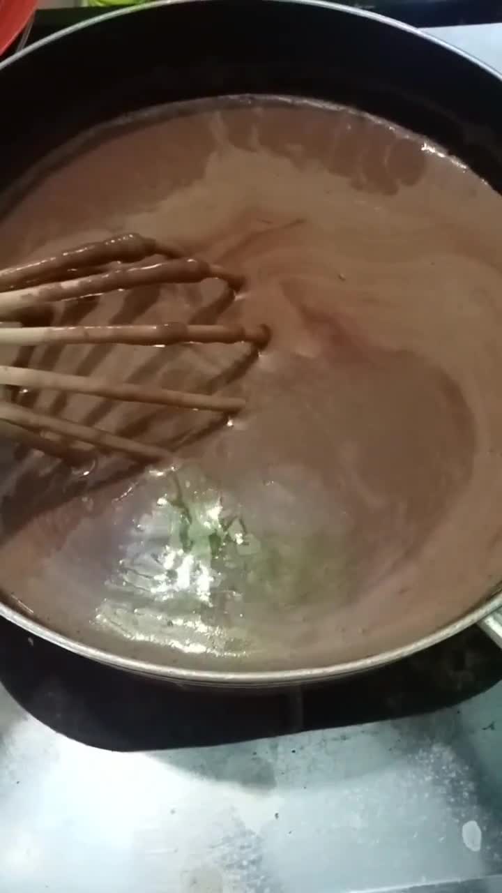 Foto langkah ke 3 dari resep Pudding Cokelat dengan Vla Susu.