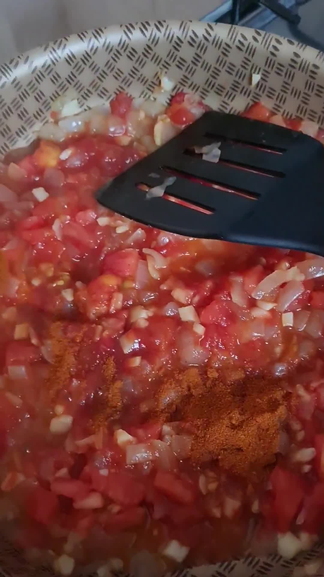Foto del paso 3 de la receta: Morrococo o garbanzos "mareaos" en sartén 🌱 Hummus de Jaén 🇪🇸