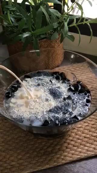 Gambar langkah 6 resipi Caramel Milk Cincau (Cha Bang Ang).