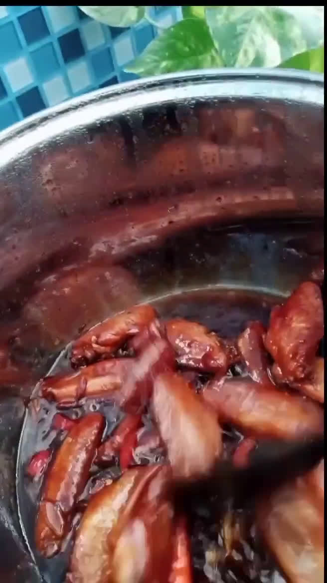 Foto langkah ke 4 dari resep Sayap ayam masak kecap.
