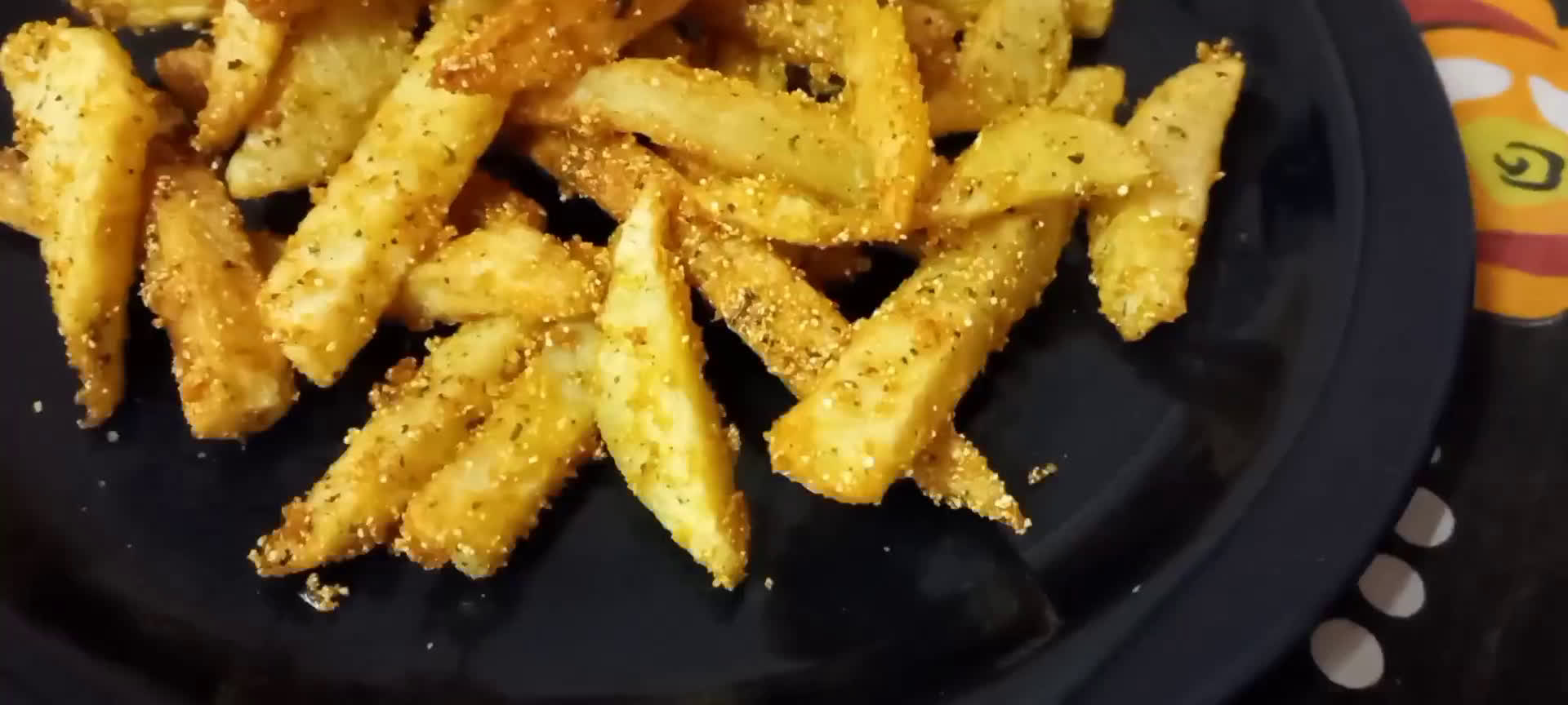 Foto del paso 5 de la receta: Papas Fritas🍟 Rebozadas con Polenta 🥳😀😎