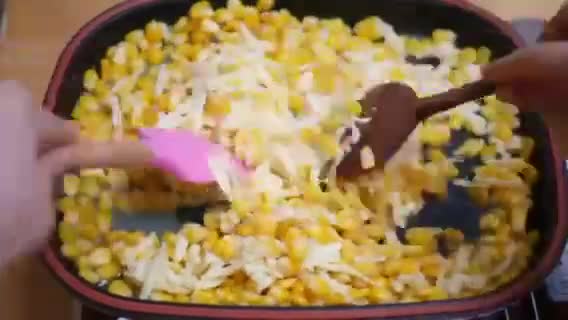 Foto langkah ke 3 dari resep Korean Corn Cheese / Jagung Keju Mozarella Jagung Tarik.
