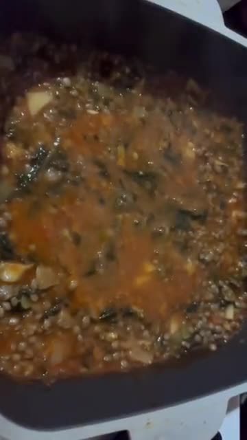 Foto del paso 4 de la receta: Estofado de vegetales, lentejas y pasta