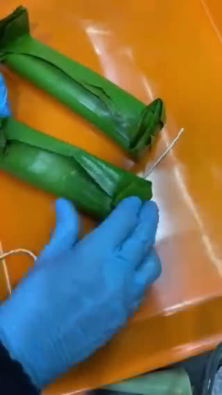 Gambar langkah 8 resipi Pulut Dakap.