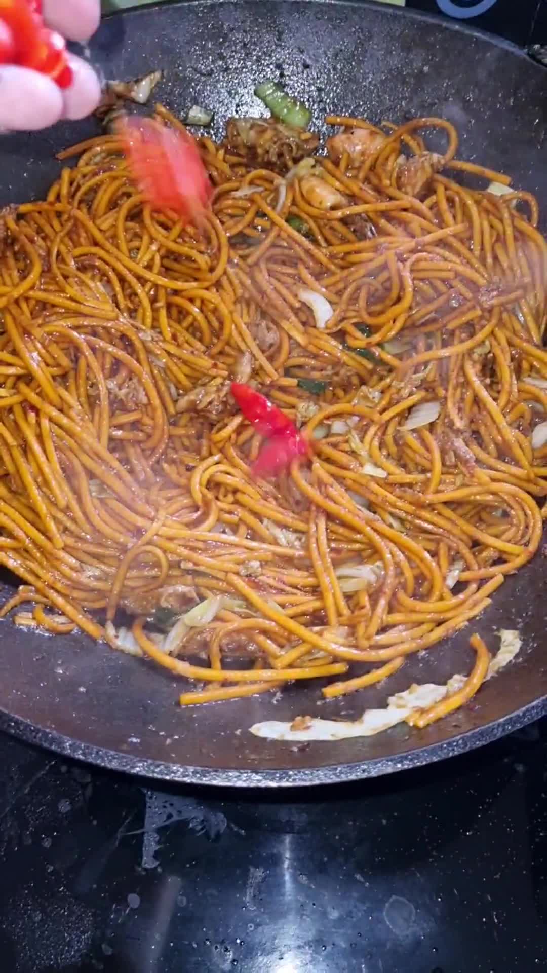 Foto langkah ke 3 dari resep Mie Gomak Goreng.