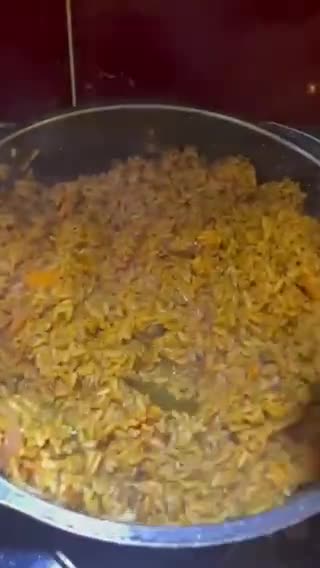 A picture of step 7 of Jollof rice (updated version).