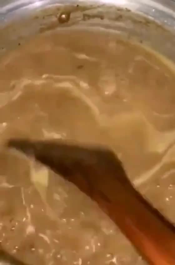 Gambar langkah 1 resipi Nasi Impit Kuah Kacang.