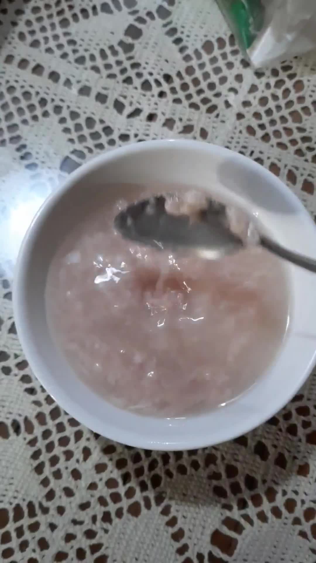 Foto langkah ke 3 dari resep MPASI Day 10 - Bubur Bobor Daun Kelor.