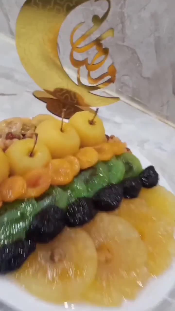 صورة لخطوة 2 من وصفة طاجين الحلو 🍯🍒🍓🍊🍍🌙
