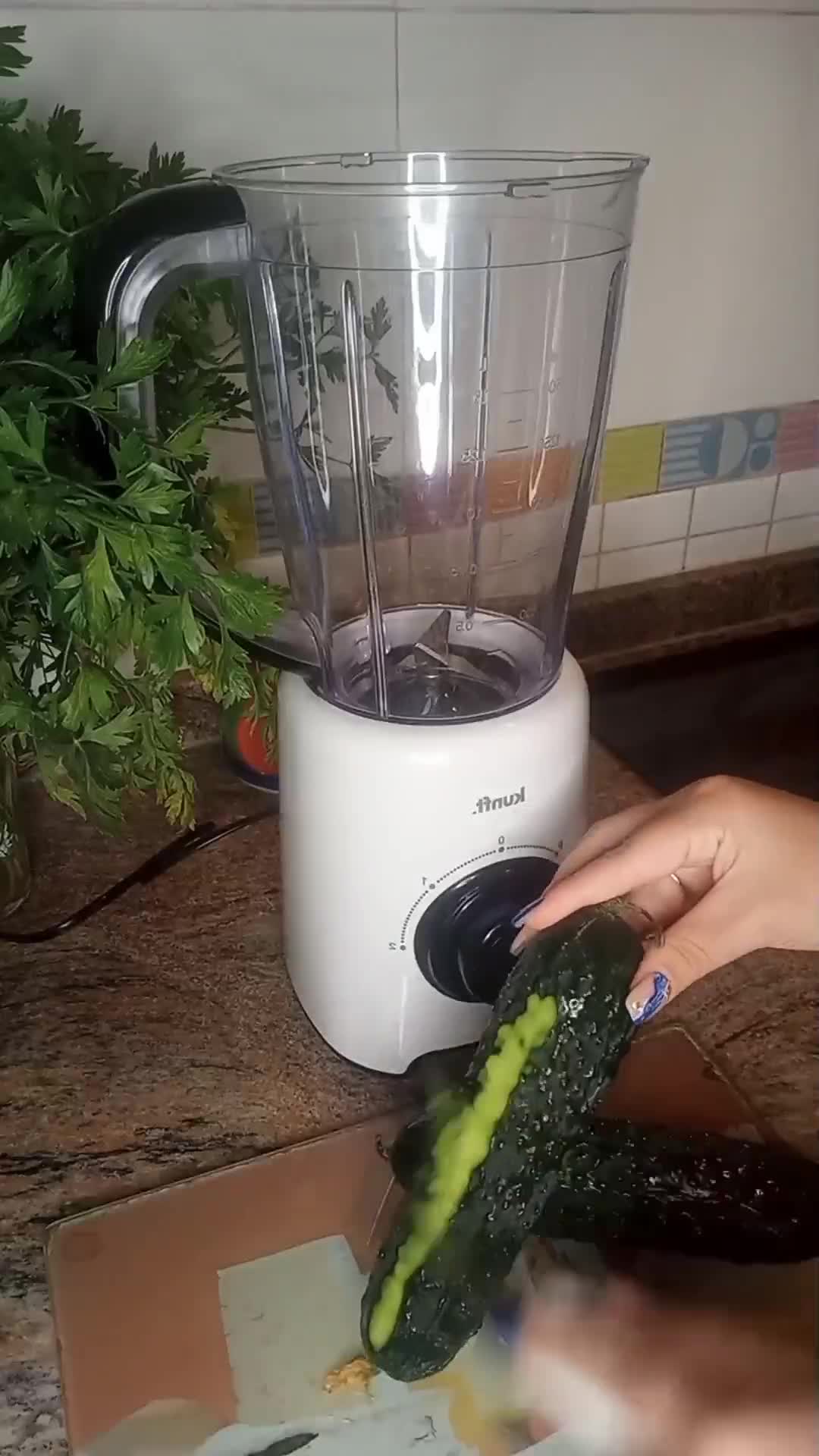 Foto del paso 1 de la receta: Agua fresca de pepino con limón 🥒 🍋