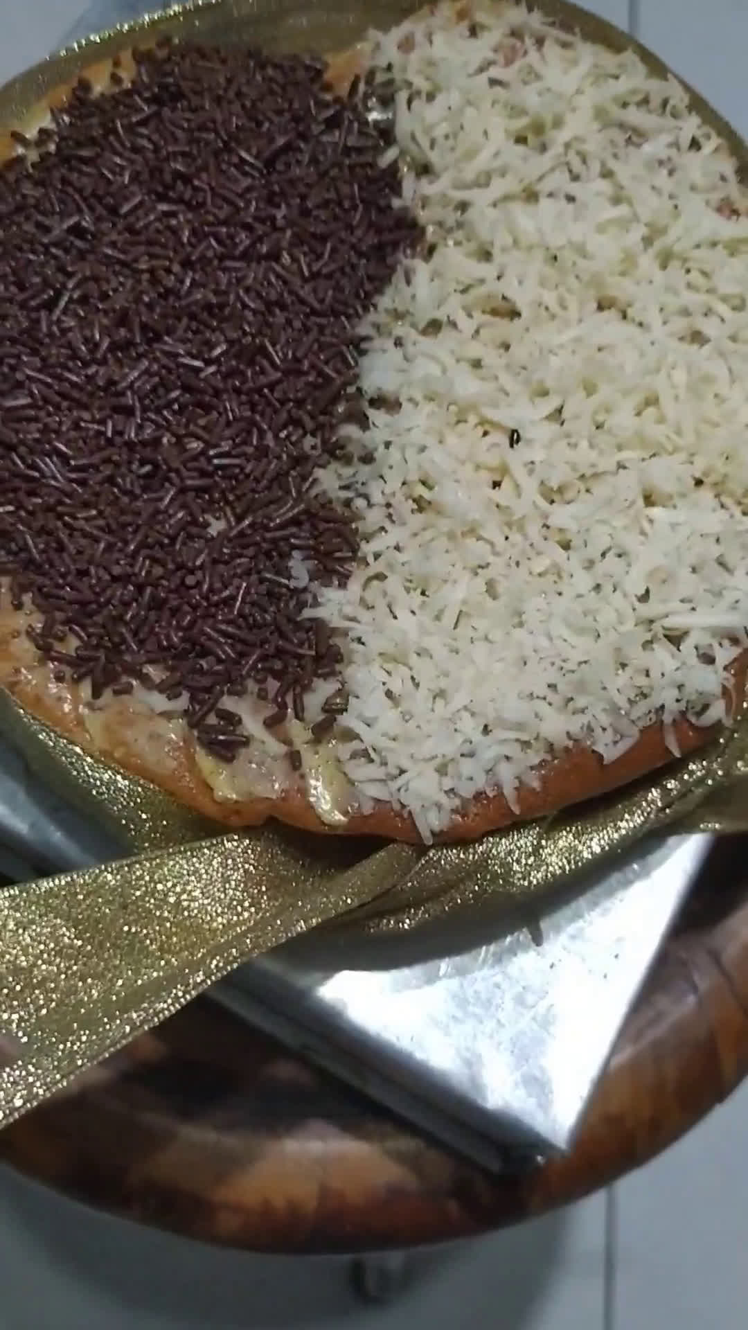 Foto langkah ke 3 dari resep Bolu rasa tiramisu.