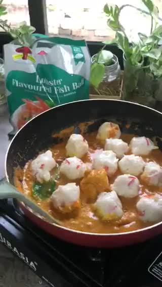 Gambar langkah 4 resipi Rendang Lobster.