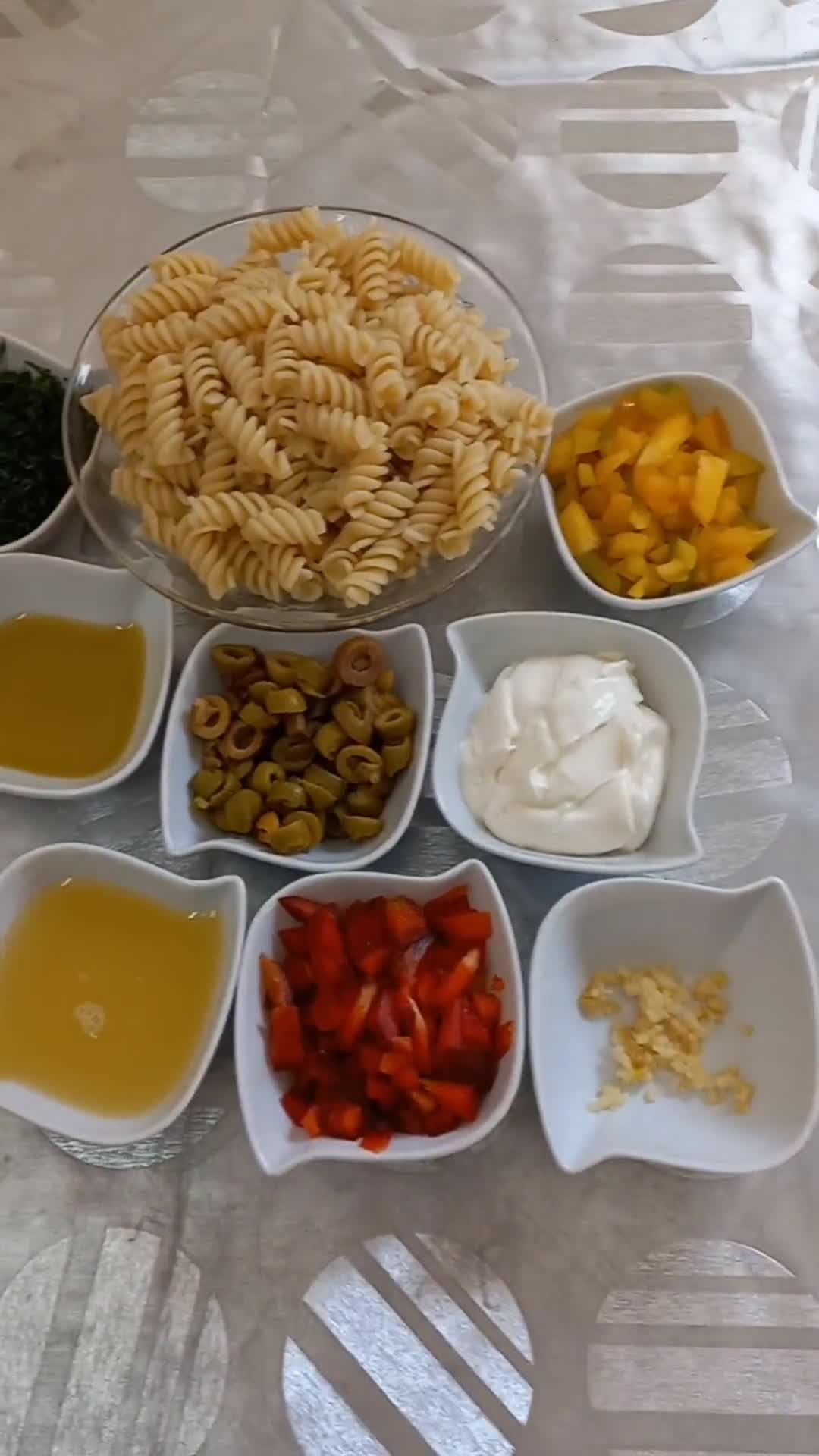 صورة لخطوة 1 من وصفة سلطة معكرونه 🥰