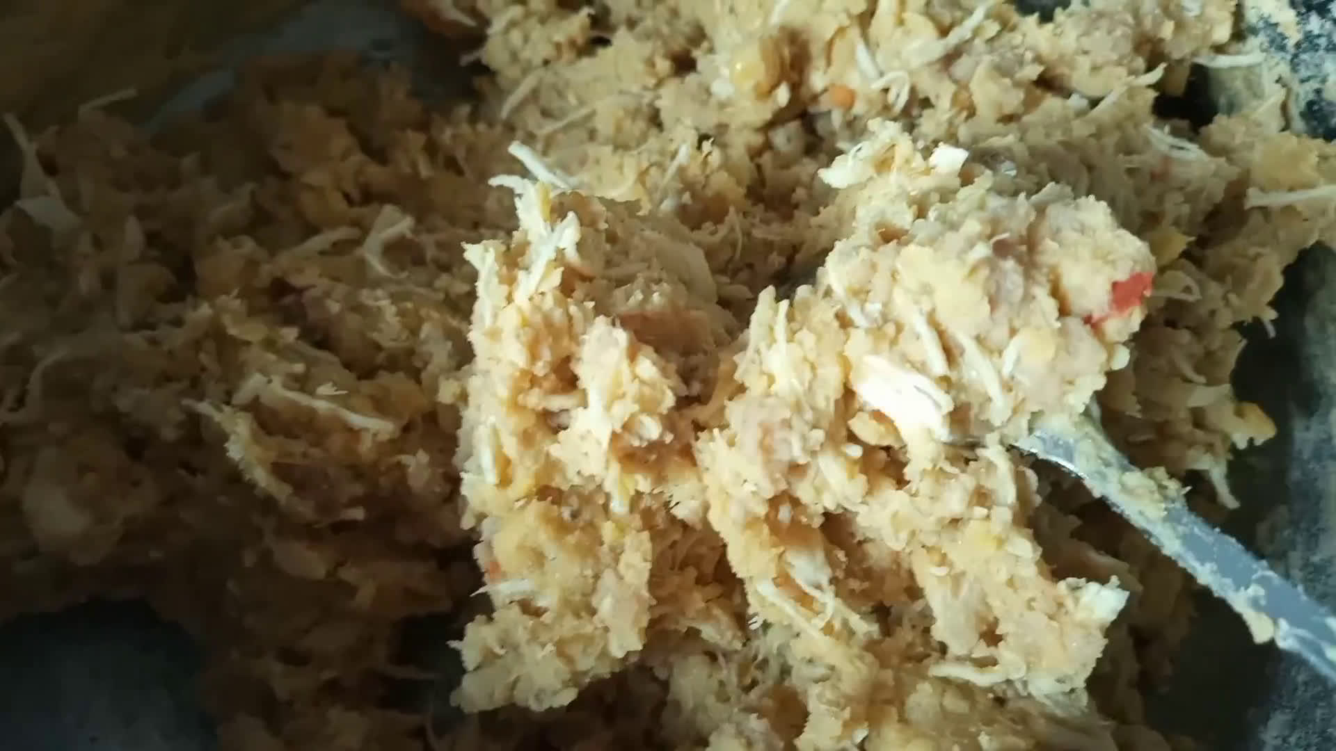 A picture of step 3 of My Invention Chicken And Beef Mince Shami Kabab.