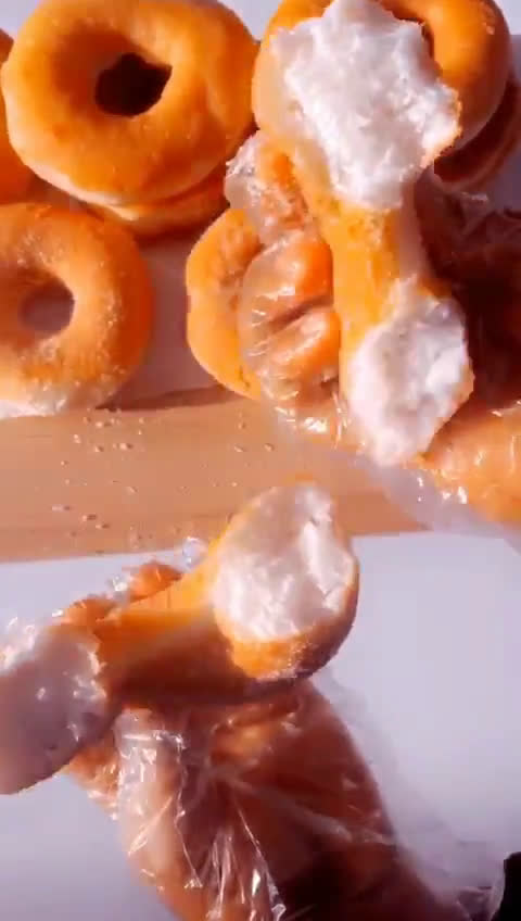 A picture of step 4 of Doughnuts.