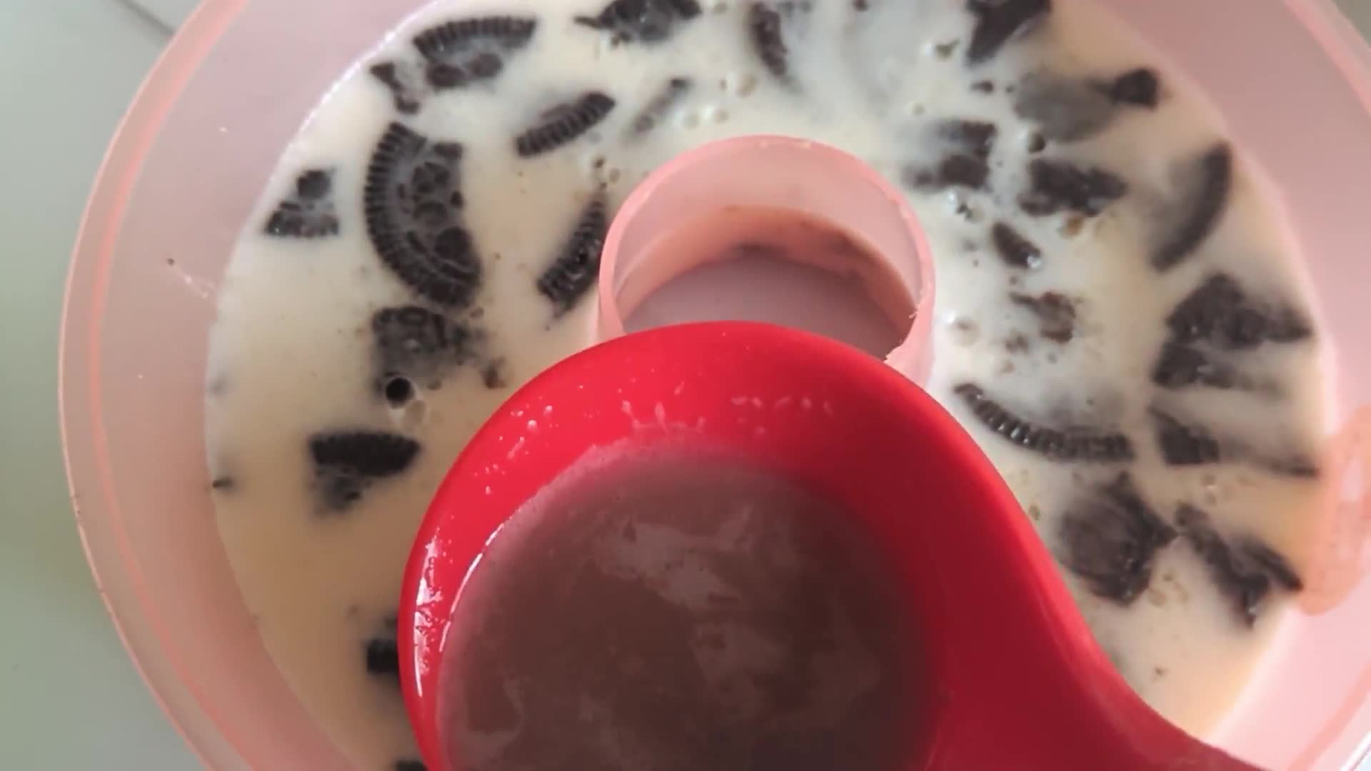 Foto langkah ke 14 dari resep Puding oreo lapis milo.