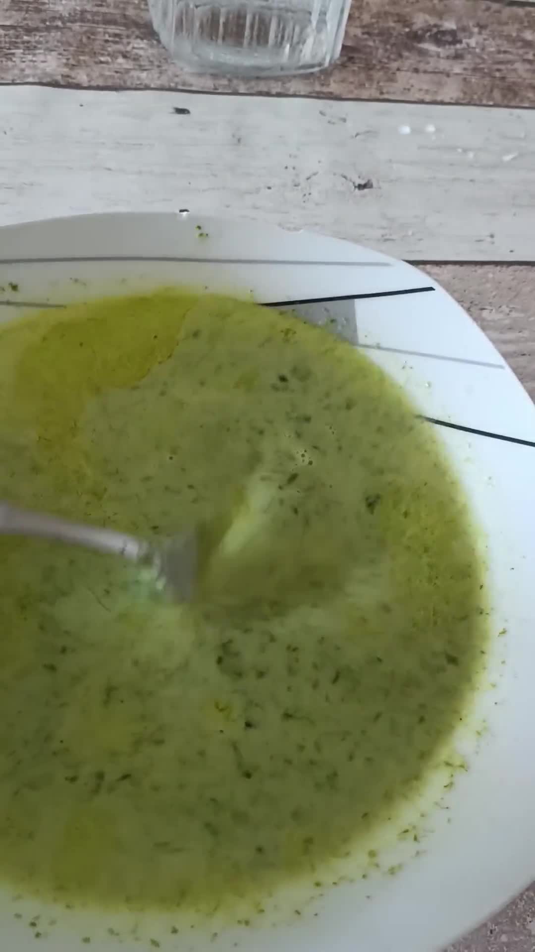 Foto del paso 1 de la receta: Sopa de espinacas a la crema / Thermomix