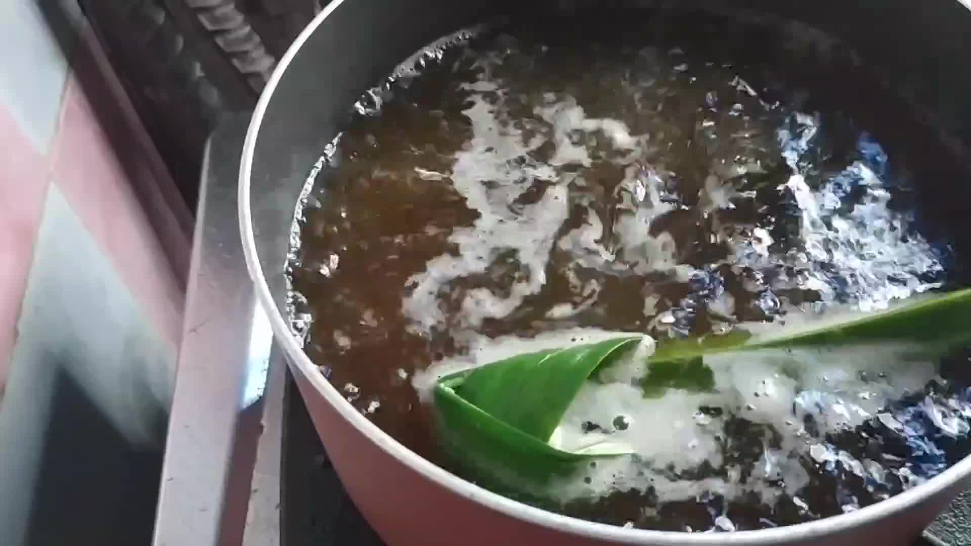 Foto langkah ke 2 dari resep Bubur ubi kuning.