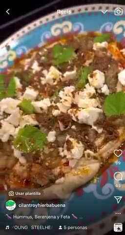 Foto del paso 5 de la receta: Dip de berenjena asada con hummus y queso feta