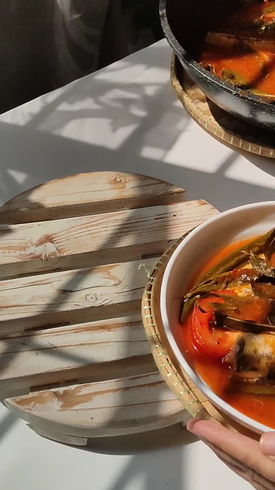 Gambar langkah 8 resipi Asam Pedas Ikan Sardin.