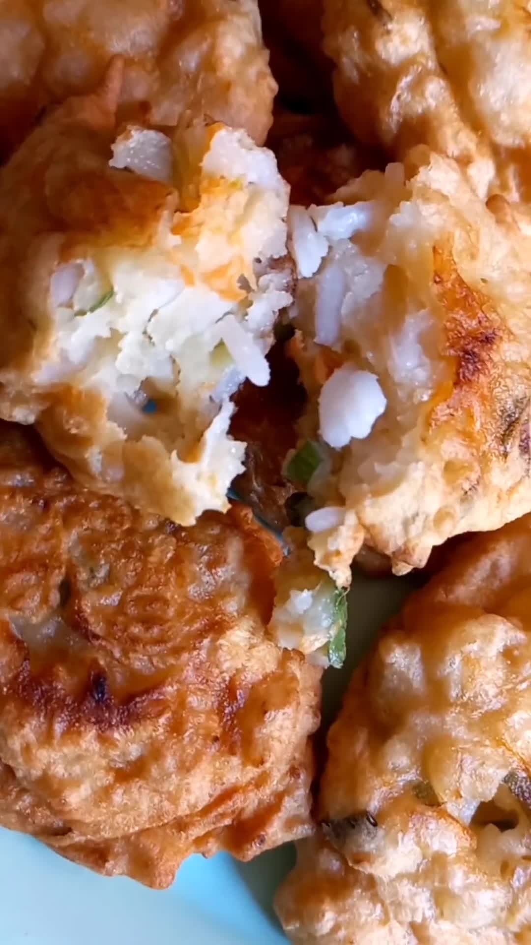 Foto del paso 5 de la receta: Buñuelos de Zanahoria🥕Arroz🍚 y Cebollita de Verdeo🥳