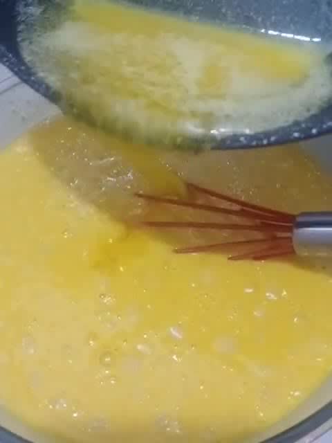 Gambar langkah 2 resipi Bingka Jagung AF.