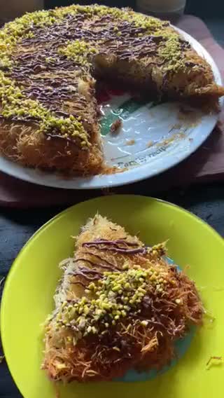 صورة لخطوة 4 من وصفة كنافة بالشوكولا طعم هبال 😋😋👍🏻