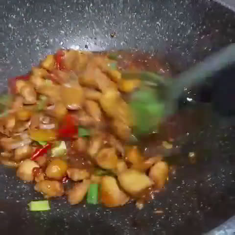 Foto langkah ke 5 dari resep Ayam Kungpao.
