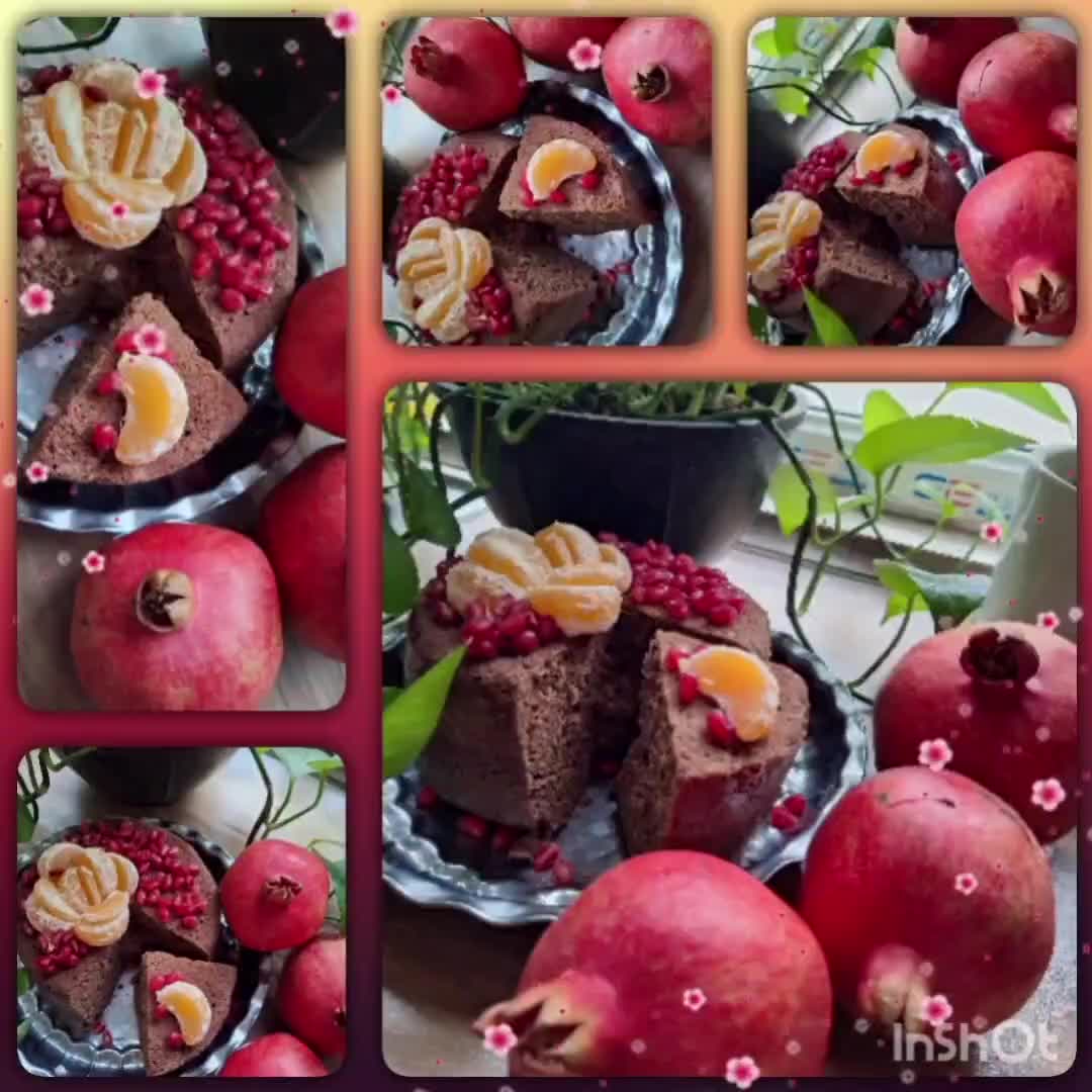 عکس مرحله 4 از دستور کیک کاکائویی ایده یلدا 🍉