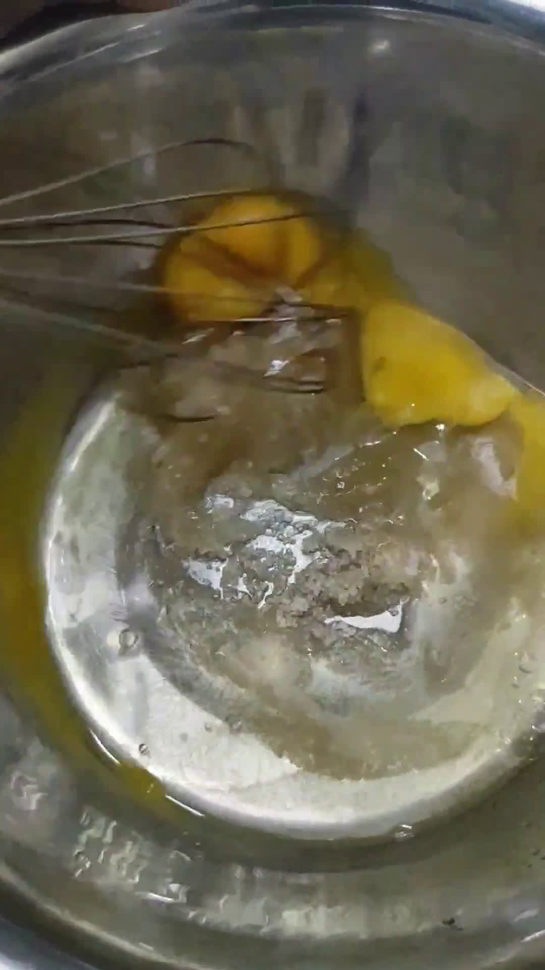 Foto langkah ke 4 dari resep Kue Jalan Pandan Teflon.