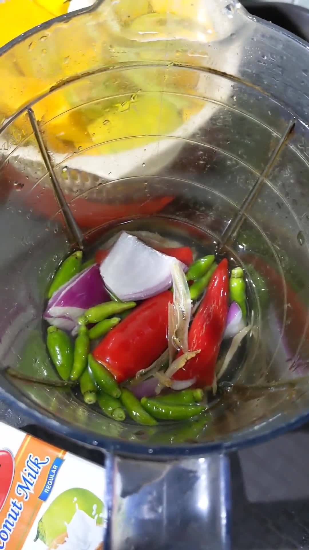 Gambar langkah 1 resipi Masak Lemak Cili Api Labu.