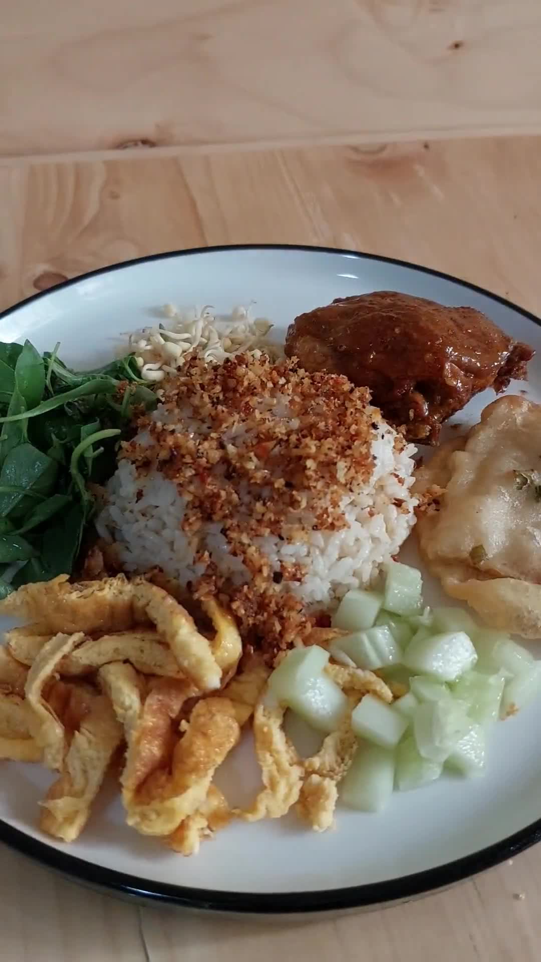 Foto langkah ke 7 dari resep Nasi Ulam.