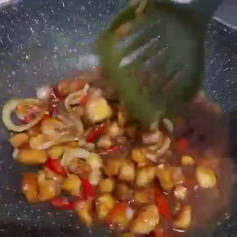 Foto langkah ke 4 dari resep Ayam Kungpao.