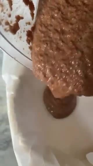 صورة لخطوة 3 من وصفة -براونيز التفاح الصحي 🍎😋!