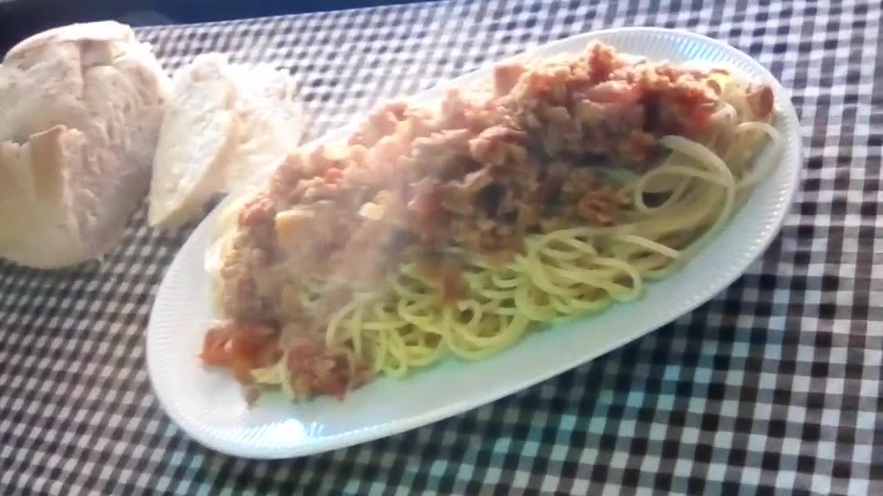 Foto del paso 4 de la receta: Spaghetti con bolognesa de soja texturizada 🍝 ⁠¯⁠\⁠_⁠(⁠ツ⁠)