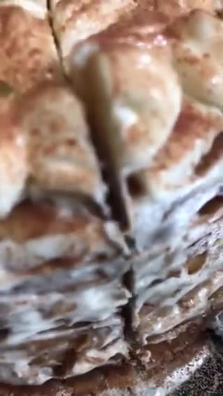 Foto langkah ke 8 dari resep Tiramisu Mille Crepes.