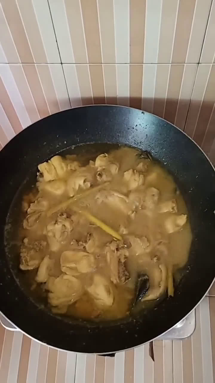 Foto langkah ke 5 dari resep Opor Ayam Kuning Sederhana.